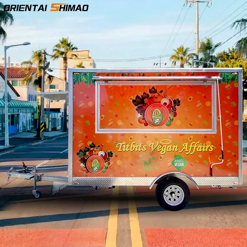 Summer Street Scenery: BBQ mat trailer