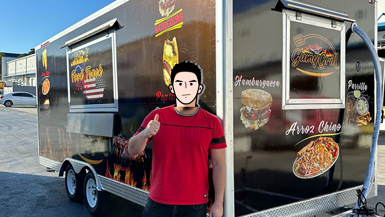 Bilder av Food Trucks fra USA.
