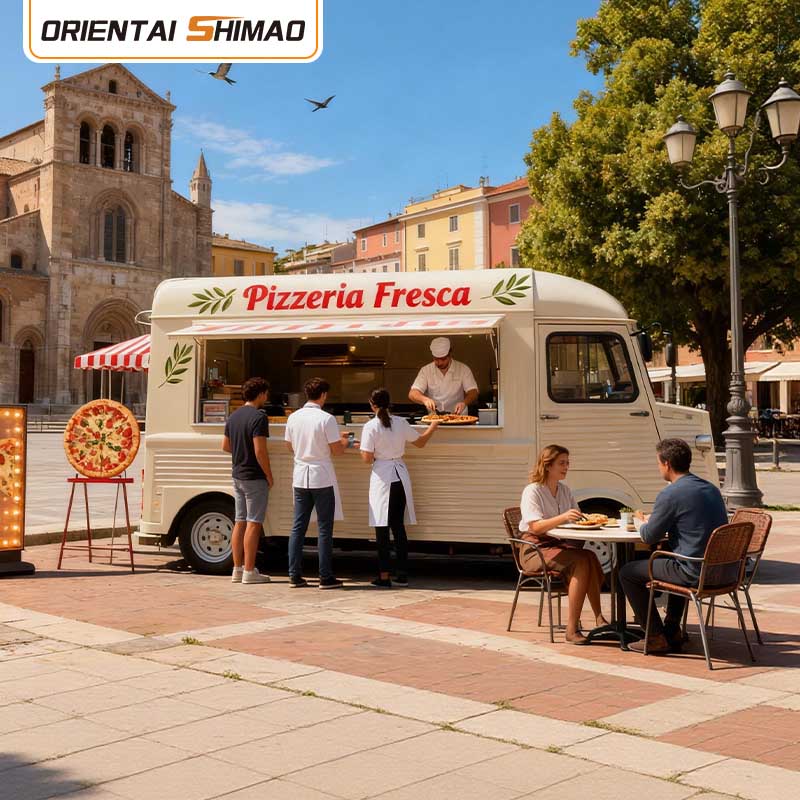 Oppdag den unike sjarmen til Citroën Food Van: En perfekt blanding av stil, manøvrerbarhet og boutique-opplevelse